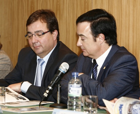 Guillermo Fernández Vara y Jesús Gumiel